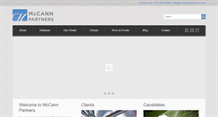 Desktop Screenshot of mccannpartners.com