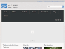 Tablet Screenshot of mccannpartners.com